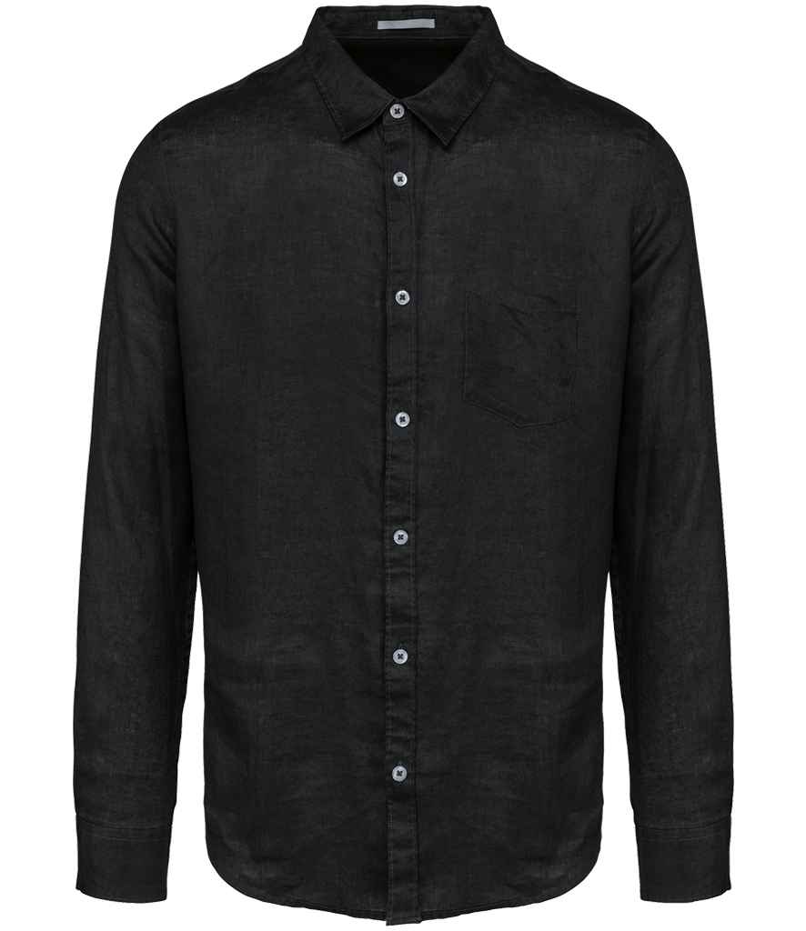 Native Spirit Long Sleeve Linen Shirt