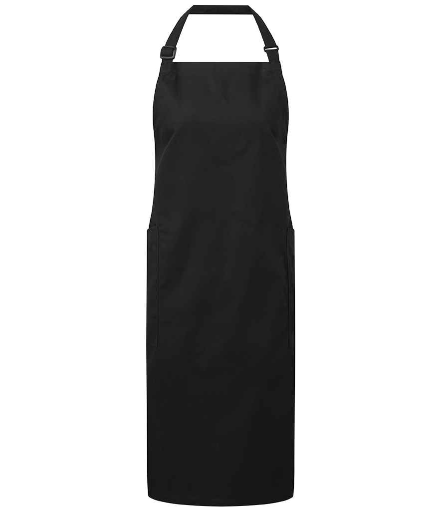 Premier Recycled Polyester and Fairtrade Organic Cotton Bib Apron