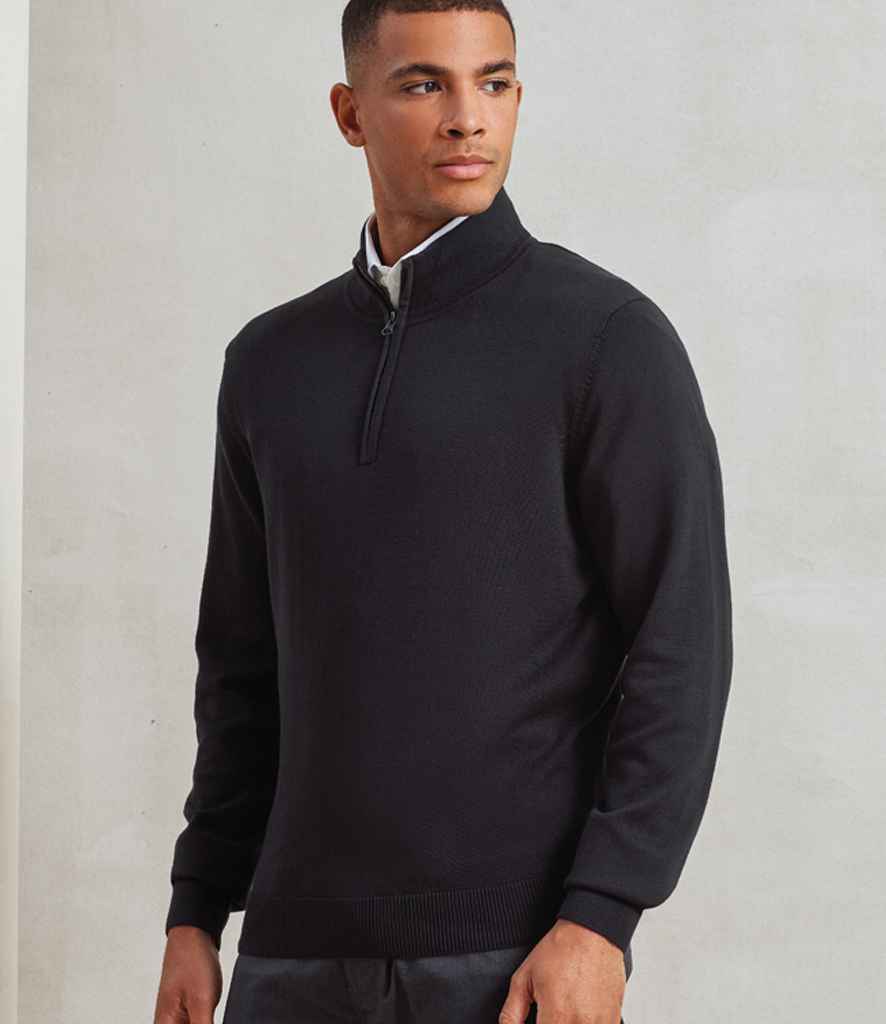 Premier Zip Neck Sweater